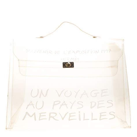 hermes clear vinyl kelly bag replica|hermes kelly bag buy online.